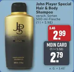 Combi John Player Special Hair & Body Shampoo aanbieding