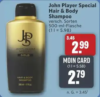 Combi John Player Special Hair & Body Shampoo aanbieding