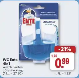 Combi WC Ente 4in1 aanbieding