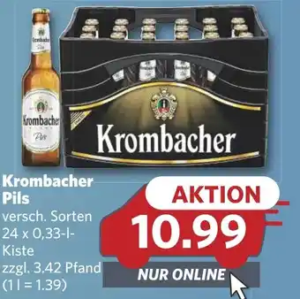Combi Krombacher Pils aanbieding