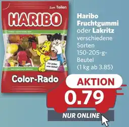Combi Haribo Fruchtgummi oder Lakritz aanbieding