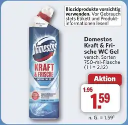 Combi Domestos Kraft & Fri- sche WC Gel aanbieding