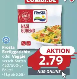Combi Frosta Fertiggerichte oder Veggie aanbieding