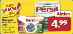 Combi Persil Megaperls, Kraft Gel oder Discs aanbieding