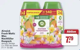 Combi Airwick Fresh Matic Max Nachfüller Duopack aanbieding