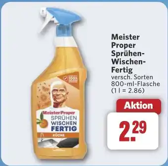 Combi Meister Proper Sprühen- Wischen- Fertig aanbieding
