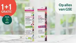 Holland & Barrett 1+1 GRATIS Op alles van GSE aanbieding