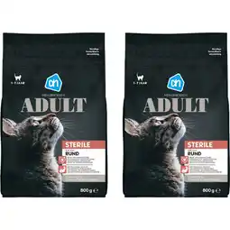 Albert Heijn AH Premium brok sterilised 2-pack aanbieding