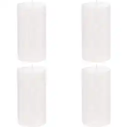 Albert Heijn AH Rustiek 7x13cm wit 4-pack aanbieding
