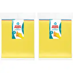 Albert Heijn AH Sponsdoekjes 2-pack aanbieding