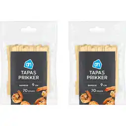 Albert Heijn AH Tapasprikker 9 cm 2-pack aanbieding