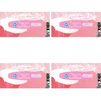 Albert Heijn AH Tissues extra zacht & sterk 4-pack aanbieding