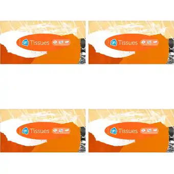 Albert Heijn AH Tissues 2 lagen 4-pack aanbieding