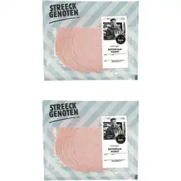Albert Heijn Streeckgenoten Boterhamworst 2-pack aanbieding
