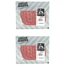 Albert Heijn Streeckgenoten Cervelaat speciaal 2-pack aanbieding