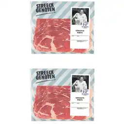 Albert Heijn Streeckgenoten Gerookte ribeye 2-pack aanbieding