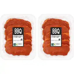 Albert Heijn AH BBQ filetlapjes a la minute 2-pack aanbieding