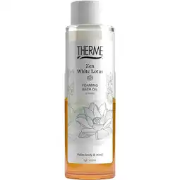 Douglas THERME Zen White Lotus Foaming Bath Oil aanbieding