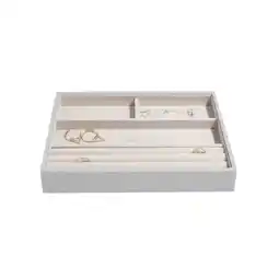 Douglas Stackers 4 Section Pebble Grey aanbieding