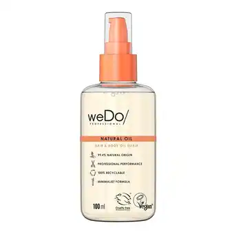 Douglas WEDO/ PROFESSIONAL Hair & Body Natural Oil Elixir aanbieding