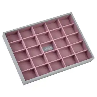 Douglas Stackers Grey & Antique Rose Spot Classic 25-Section aanbieding