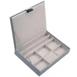 Douglas Stackers Lidded Dusky Blue & Grey aanbieding