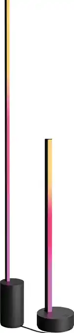 Coolblue Philips Hue Gradient Signe White and Color tafellamp + vloerlamp zwart aanbieding