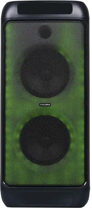 Bol.com Salora L1 - Party Box - Party Speaker - Draadloze stereoluidspreker Zwart aanbieding