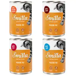 Zooplus 24 x 400g met 4 Verschillende Smaken Smilla Kattenvoer nat aanbieding