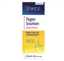De Online Drogist Valdispert Shiepz Tegen Snurken Keelspray 23.5ML aanbieding