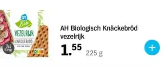 Albert Heijn AH Biologisch Knäckebröd vezelrijk aanbieding
