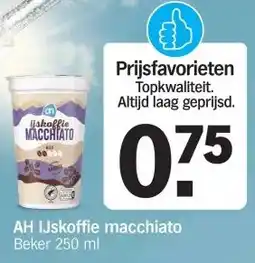 Albert Heijn AH IJskoffie macchiato aanbieding