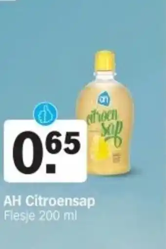 Albert Heijn AH Citroensap aanbieding