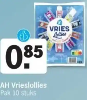 Albert Heijn AH Vrieslollies aanbieding