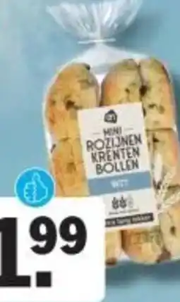 Albert Heijn AH Mini rozijnen krenten bollen aanbieding