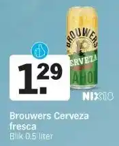 Albert Heijn Brouwers Cerveza fresca aanbieding