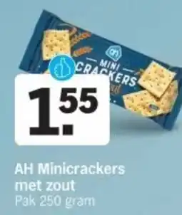 Albert Heijn AH Minicrackers met zout aanbieding