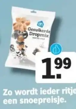 Albert Heijn AH Gesuikerde Dropmix aanbieding