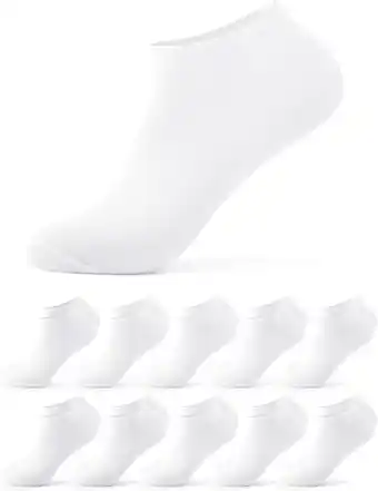 Amazon Occulto Heren Sneaker Sokken pak van 10-20 (model: Alex) aanbieding