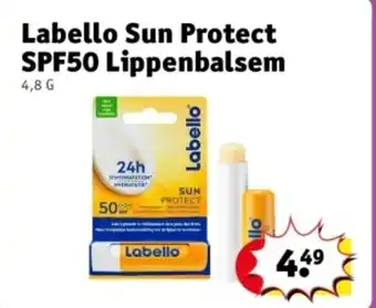 Kruidvat Labello Sun Protect SPF50 Lippenbalsem aanbieding