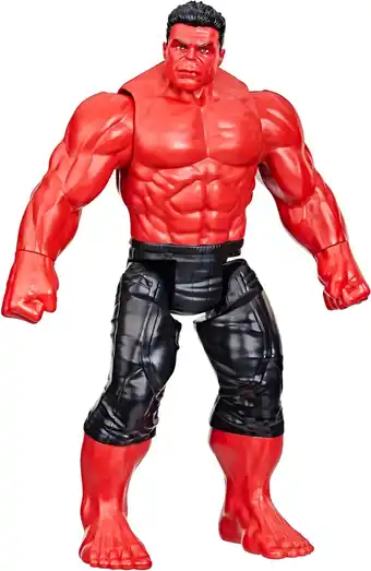 Amazon Marvel Studios Captain America Brave New World, Titan Hero Series, Deluxe Red Hulk-actiefiguur aanbieding