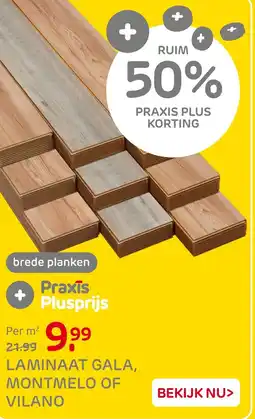 Praxis Laminaat Gala, montmelo of vilano aanbieding