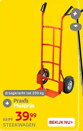 Praxis Steekwagen aanbieding