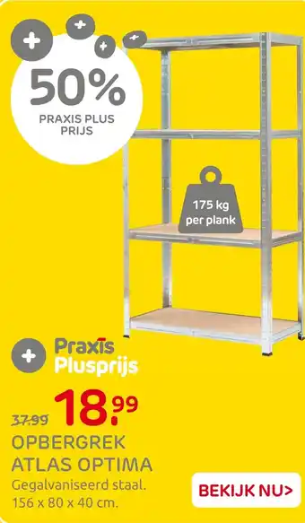 Praxis Opbergrek atlas optima aanbieding