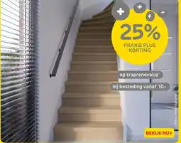 Praxis op traprenovatie aanbieding