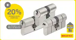 Praxis op cilinders van Abus en Sencys aanbieding