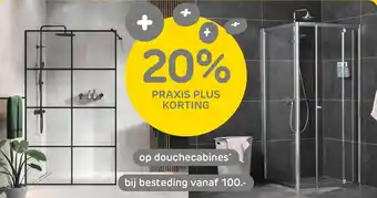 Praxis op douchecabines aanbieding