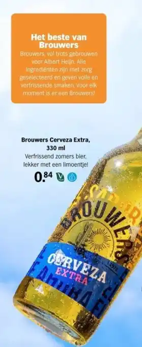 Albert Heijn Brouwers Cerveza aanbieding