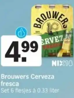 Albert Heijn Brouwers Cerveza fresca aanbieding