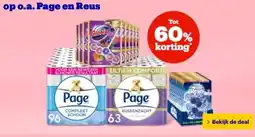 Bol.com op o.a. Page en Reus aanbieding